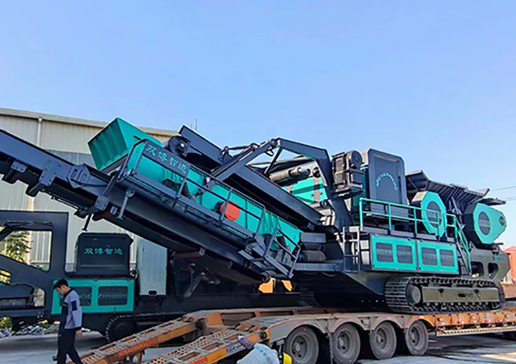 雙博智造SBE移動(dòng)顎式破碎站